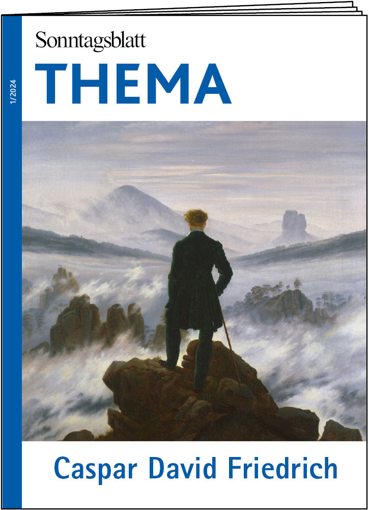 Sonntagsblatt THEMA: Caspar David Friedrich - Cover