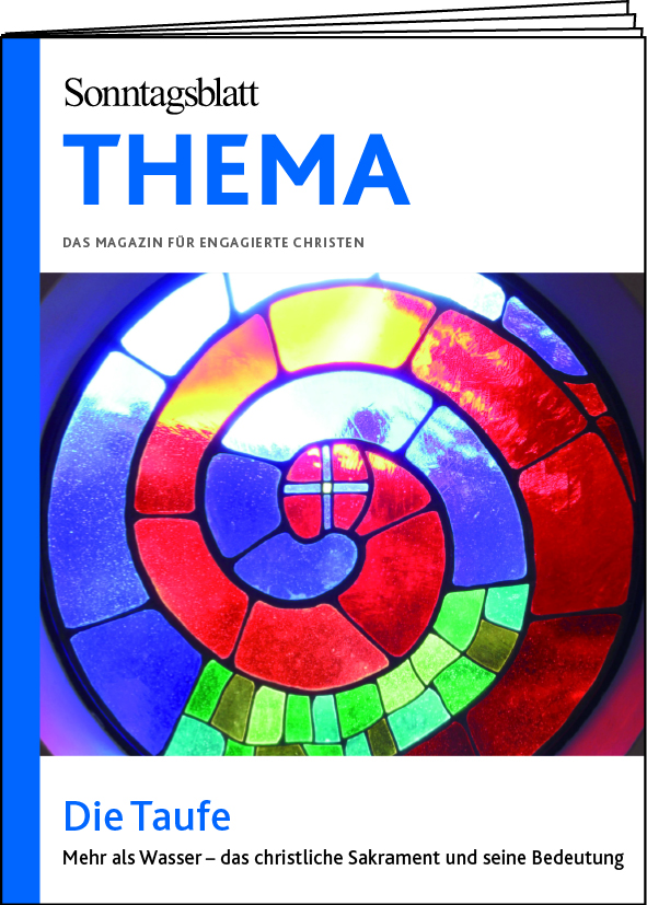 Sonntagsblatt THEMA: Die Taufe - Cover