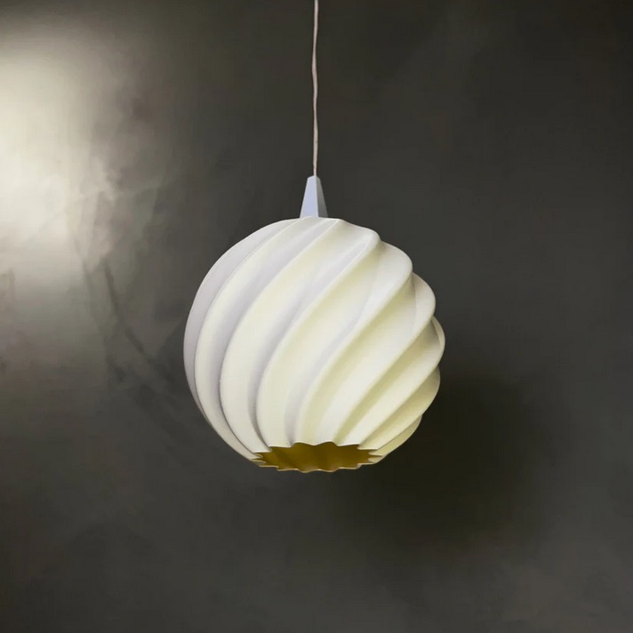 Lampshade Globe mini Wave