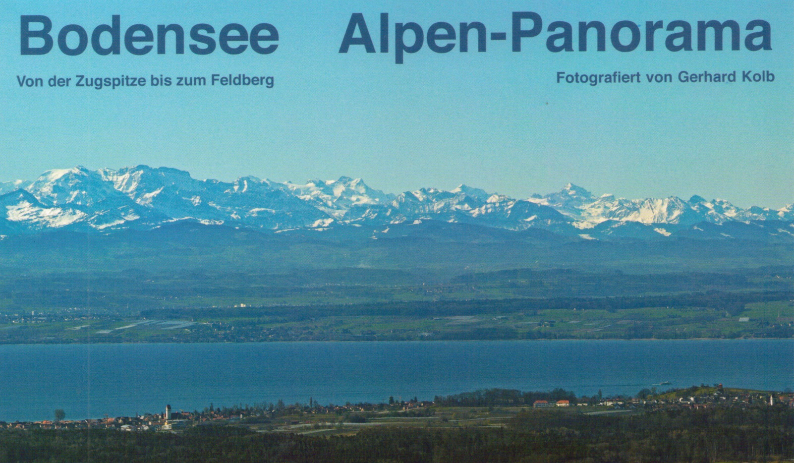 Bodensee Alpen-Panorama