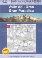 14 Valle dell`Orco - Gran Paradiso Trekking 1:25.000  - Cover