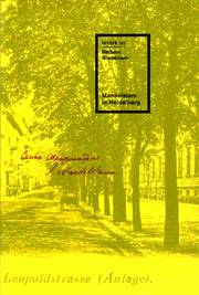 Mandelstam in Heidelberg - Cover
