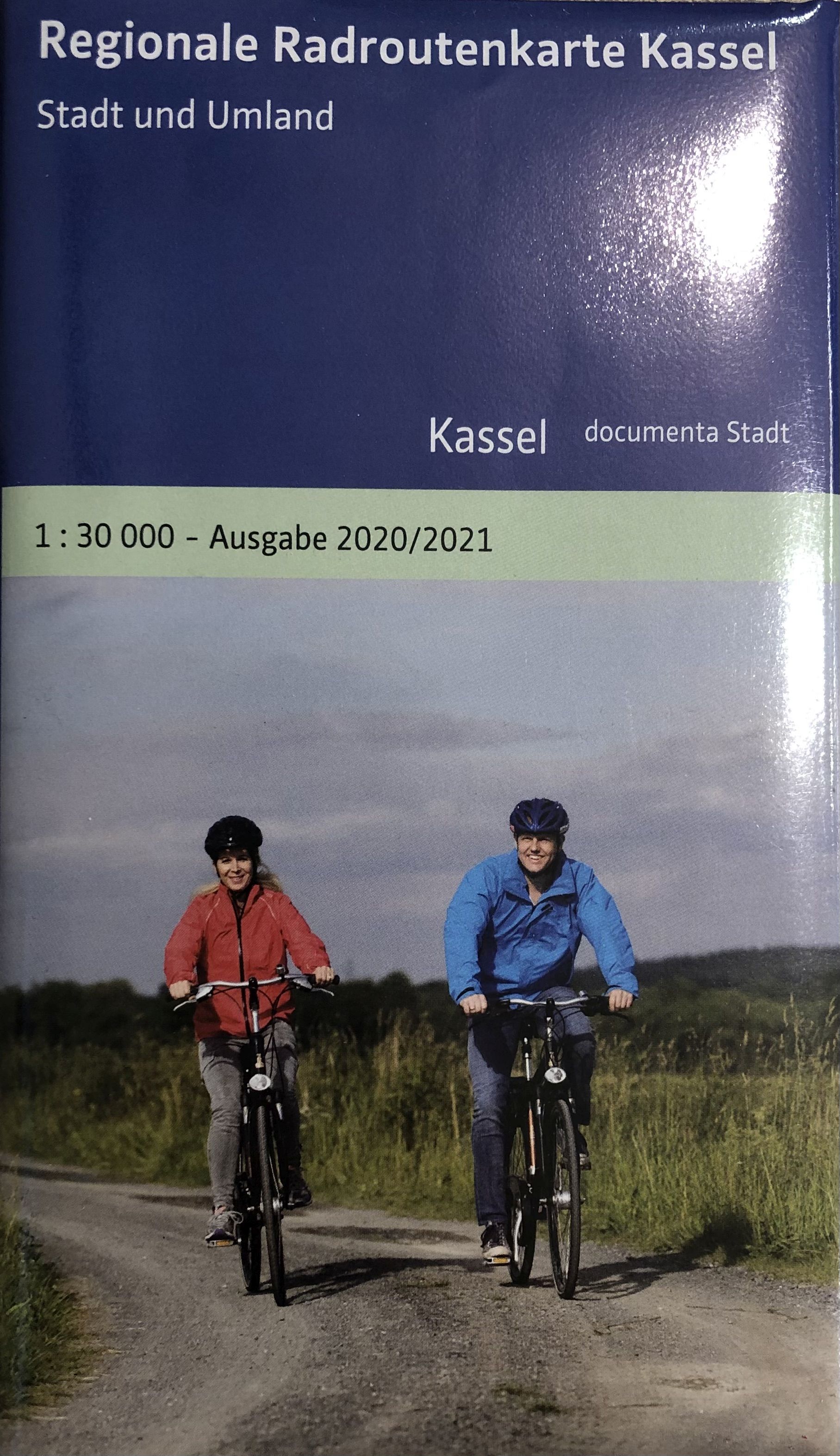 Regionale Radroutenkarte Kassel - Ausgabe 2020/2021