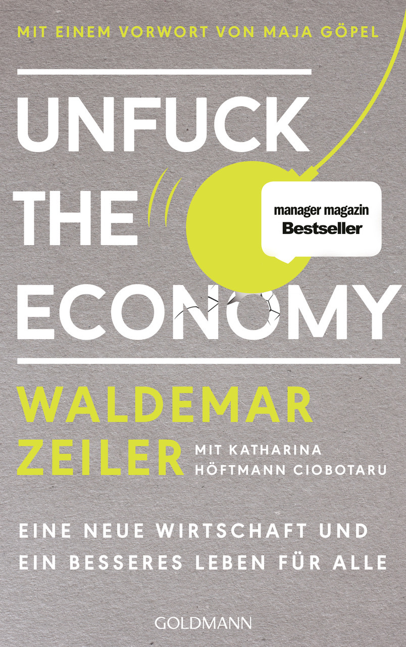 Signierte Ausgabe! Unfuck the economy