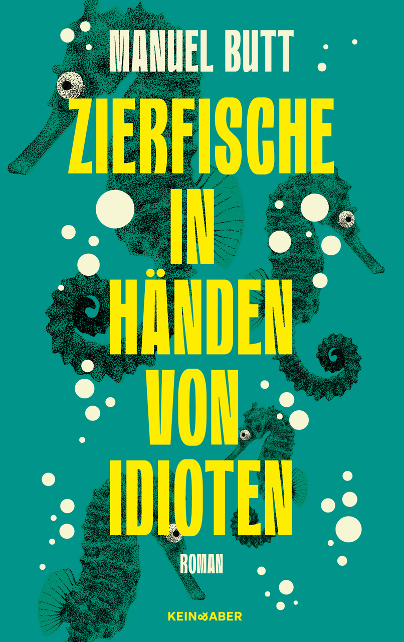 Signierte Ausgabe Zierfische in Händen von Idioten