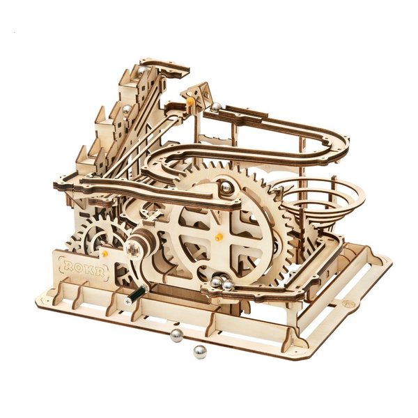 ROKR 3D-Holz-Puzzle Kugelbahn 