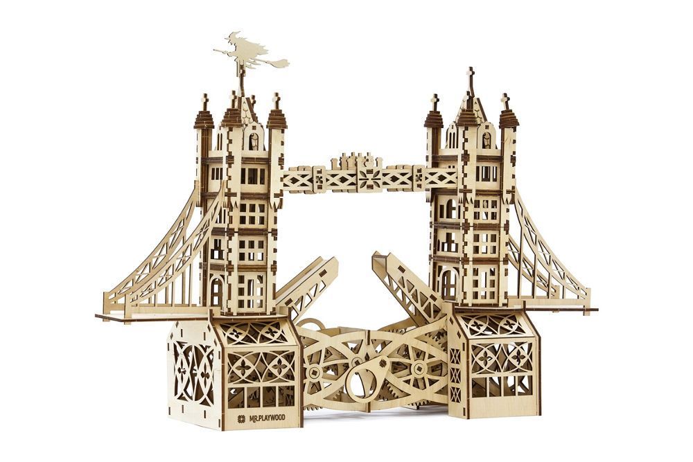3D Holz Modellbausatz - Tower Bridge Gross