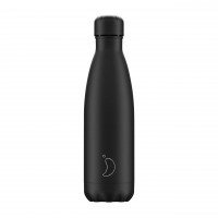 Chilly's Isolierflasche Monochrome Edition All Black 500ml