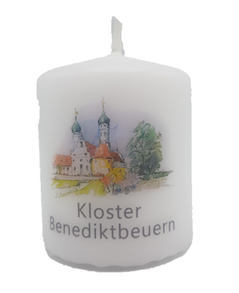 Kerze Kloster Benediktbeuern
