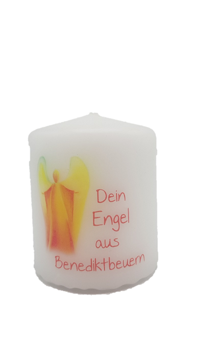 Kerze Dein Engel aus Benedikbeuern