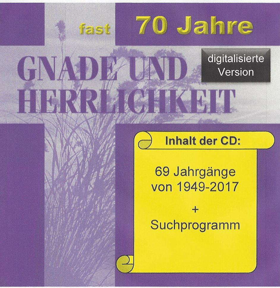70 Jahre Gnade und Herrlichkeit Update CD 