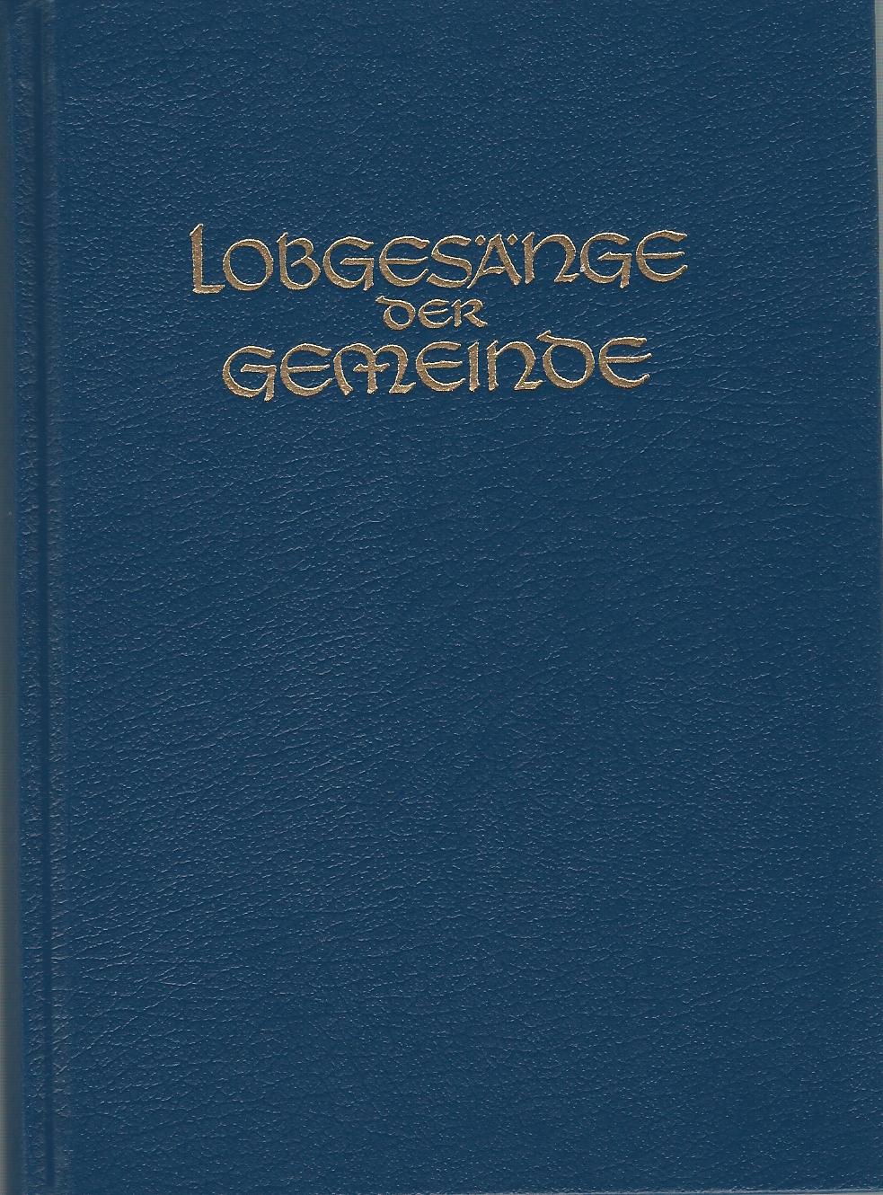 PDF - Lobgesänge der Gemeinde