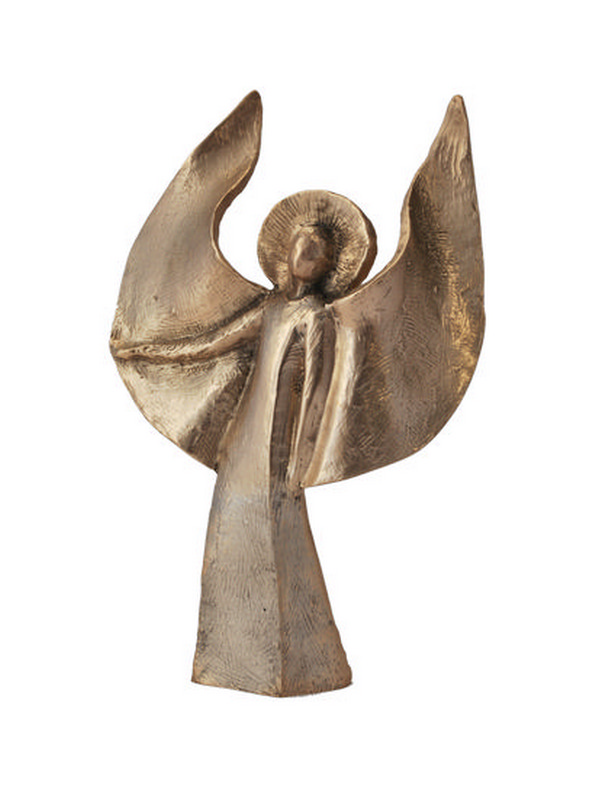 Engel der Zuversicht - Figur aus Bronze