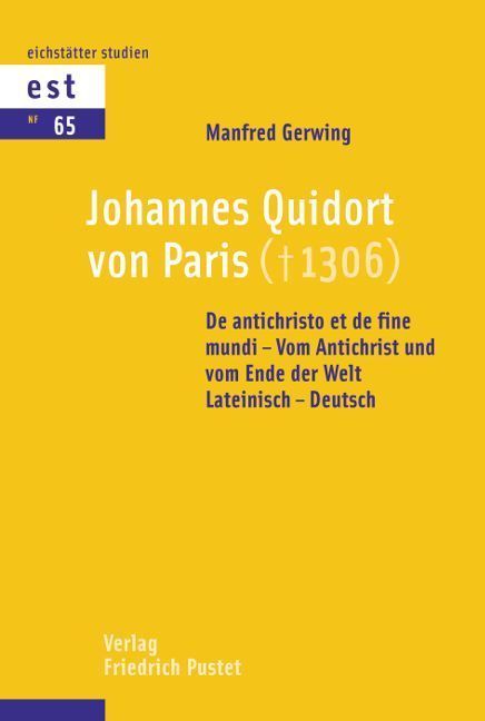 Johannes Quidort von Paris: