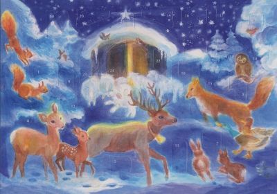 Adventskalender Weihnachten mit den Tieren