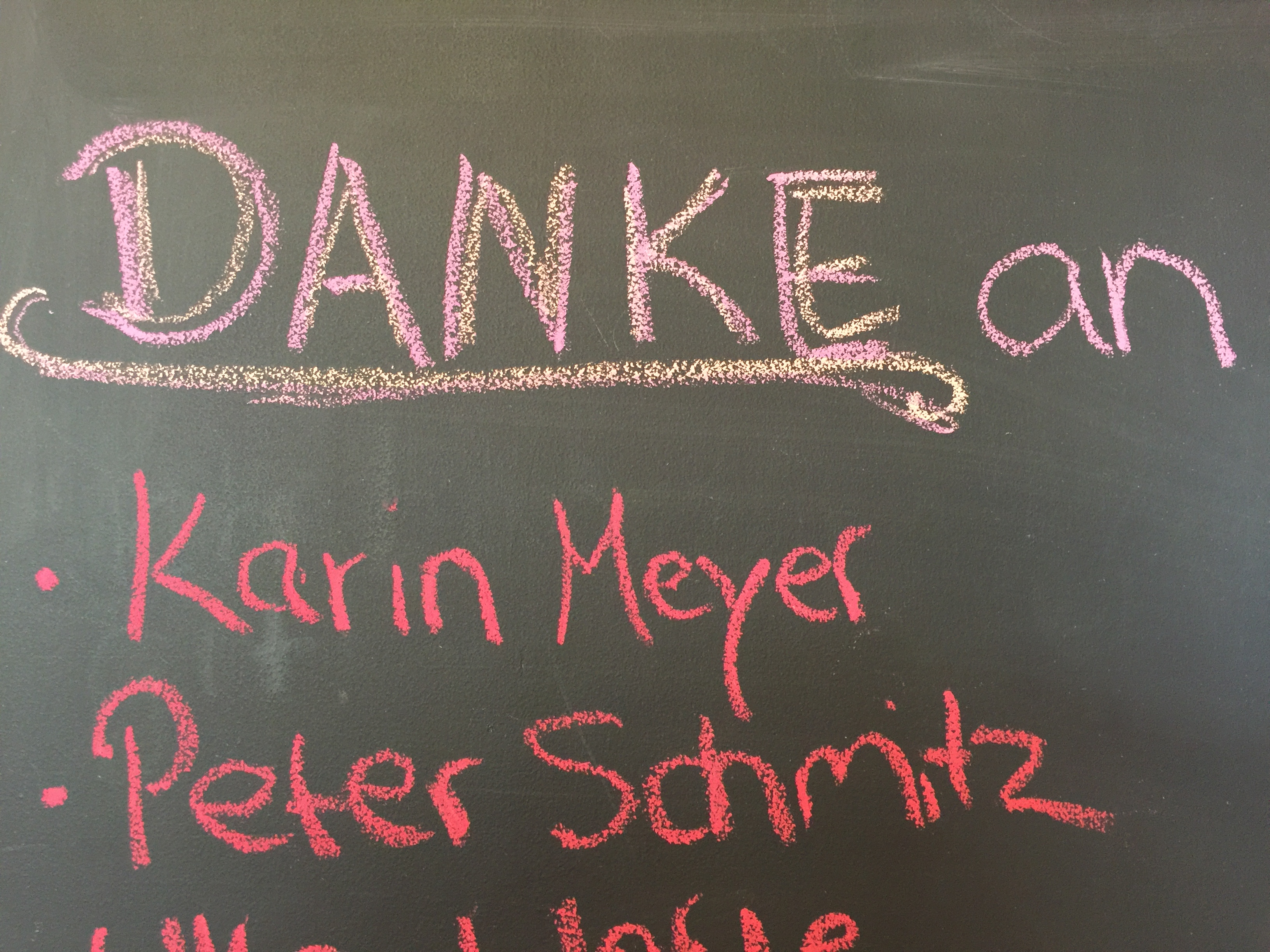 Ihr Name im Schaufenster