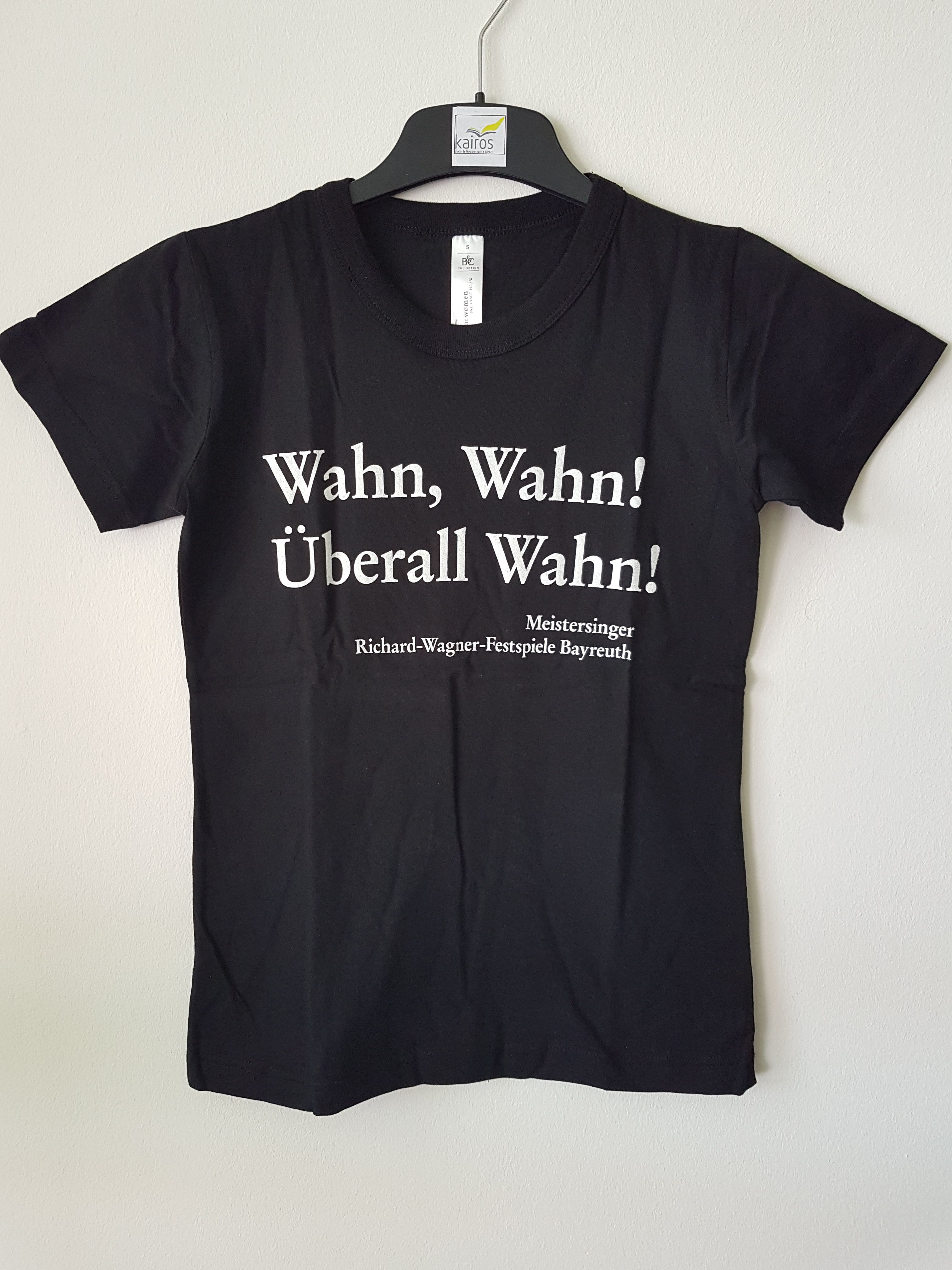T-Shirt Wahn, Wahn überall Wahn (Meistersinger) Größe L
